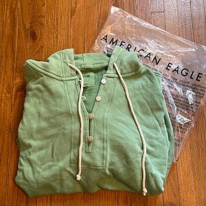 Sage green Aerie Hoodie
